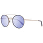 WEB EYEWEAR Gold Metal Sunglasses
