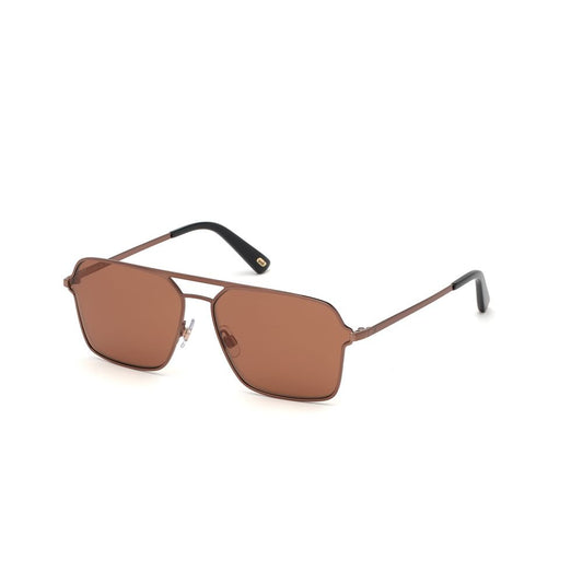 WEB EYEWEAR Gold Metal Sunglasses - Stylish UV Protection