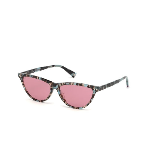 WEB EYEWEAR Brown Plastic Sunglasses