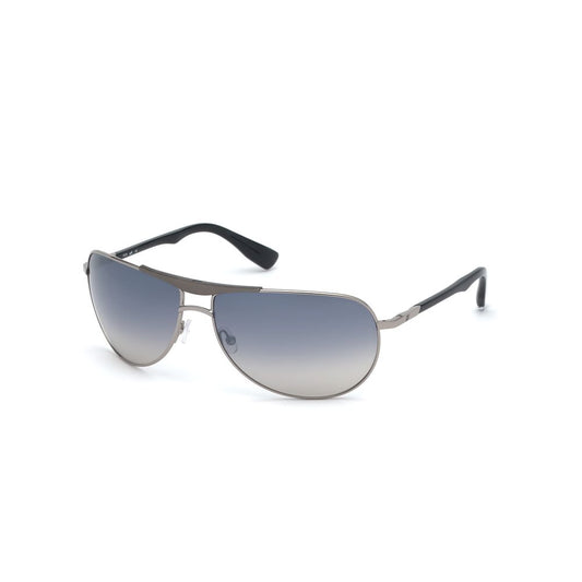 WEB EYEWEAR Gray Metal Sunglasses for Men