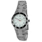 JUSTINA Silver Stainless Steel Dress Watch