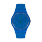 SWATCH Blue Plastic Dress Watch