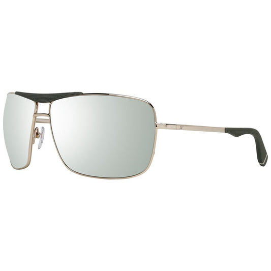 WEB EYEWEAR Gold Metal Sunglasses for Men - Model WE0295-6432P