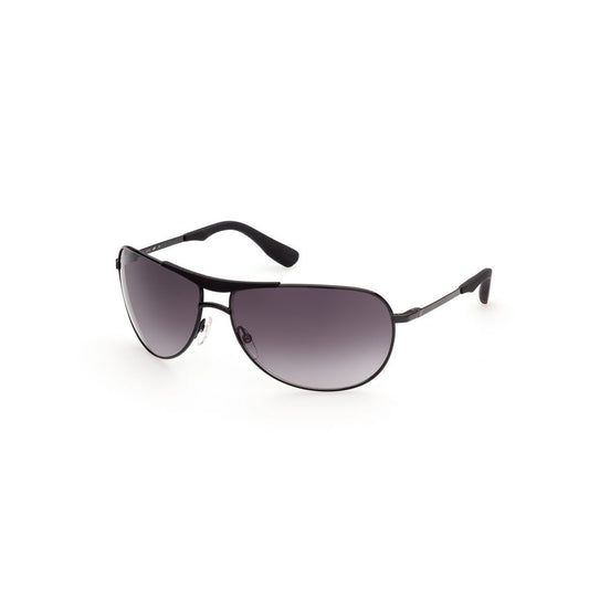 WEB EYEWEAR Black Metal Sunglasses - Stylish UV Protection