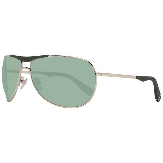 WEB EYEWEAR Gold Metal Sunglasses for Men - Model WE0296-6632P
