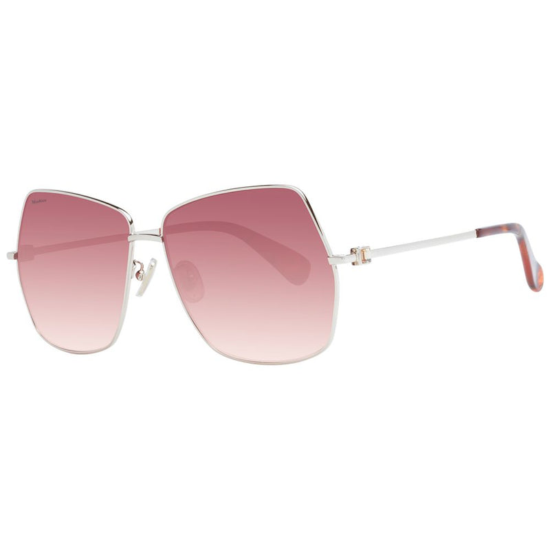 Max Mara Lunettes de soleil en métal argenté pour femmes