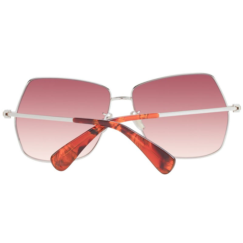 Max Mara Lunettes de soleil en métal argenté pour femmes