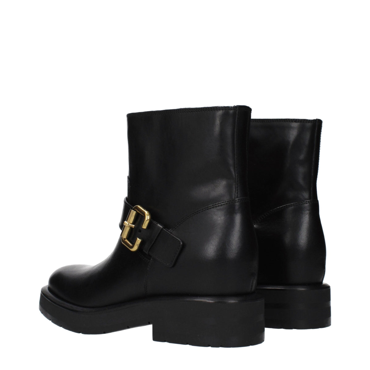 Chloé Black Leather Ankle Boots - Stylish & Comfortable Footwear