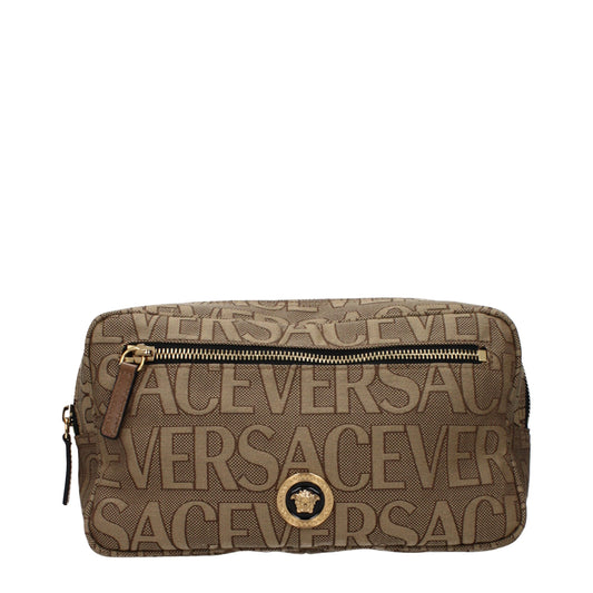 Sac à dos Versace en tissu beige