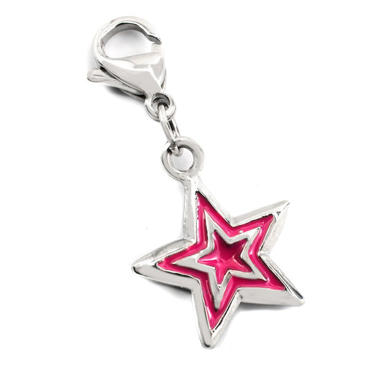 Time Force Bicolor Stainless Steel Brooch for Women
