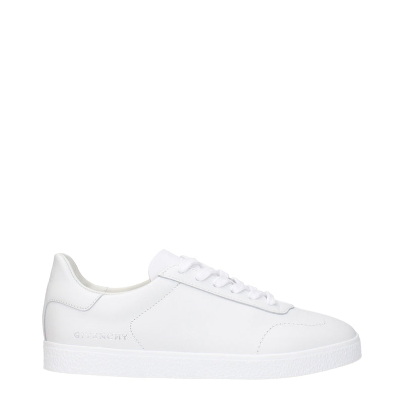 Givenchy White Leather Low Top Sneakers for Women