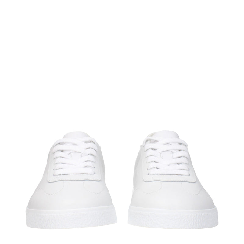 Givenchy White Leather Low Top Sneakers for Women