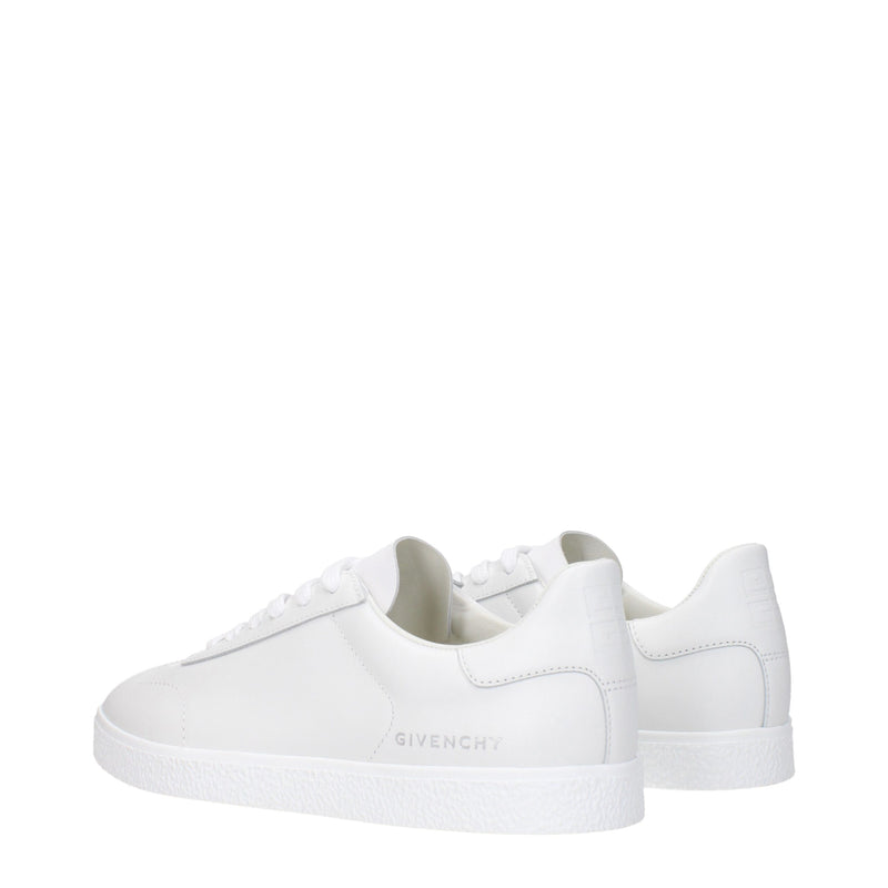 Givenchy White Leather Low Top Sneakers for Women