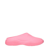 Pantoufles Prada en coton rose