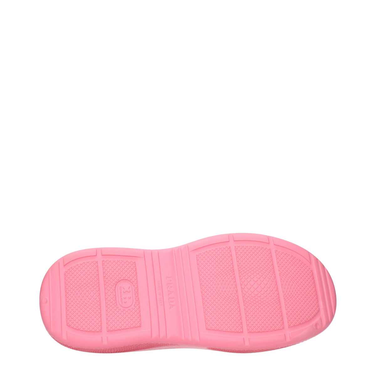 Pantoufles Prada en coton rose