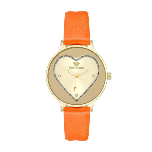 Montre en Plastique Orange Juicy Couture - Élégante et Vibrante