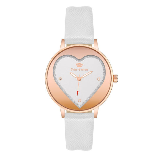 Montre de Luxe Juicy Couture Femme en Plastique Blanc