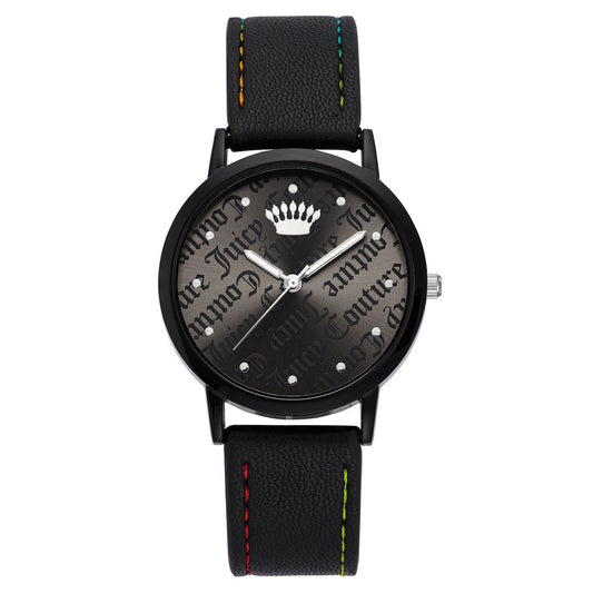 Montre de Soirée en Plastique Noir Juicy Couture - Élégante et Stylée