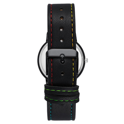 Juicy Couture Black Plastic Dress Watch