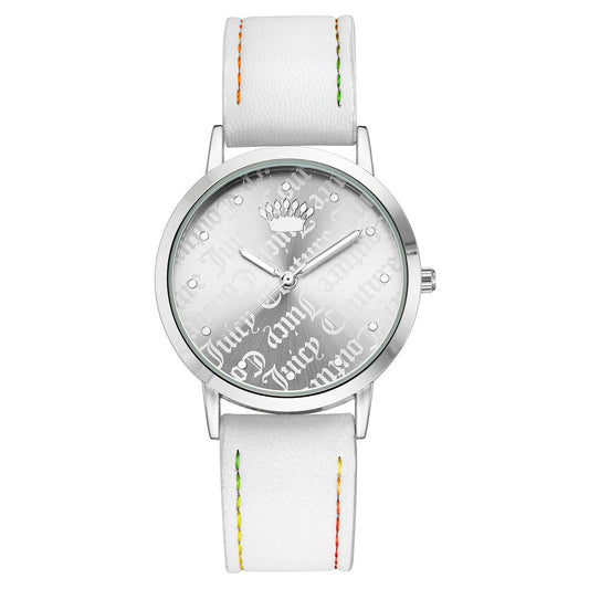 Montre de Luxe Juicy Couture Femme en Plastique Blanc