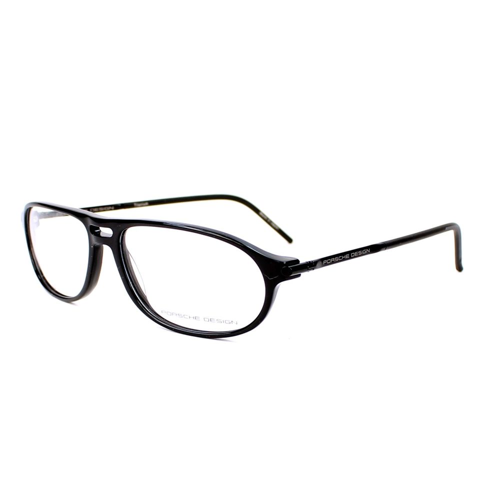 Lunettes Porsche en plastique noir (montures)