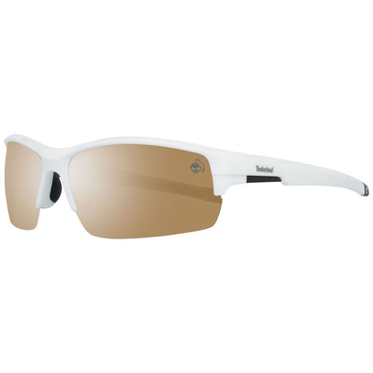 Lunettes de soleil Timberland blanches en autres fibres