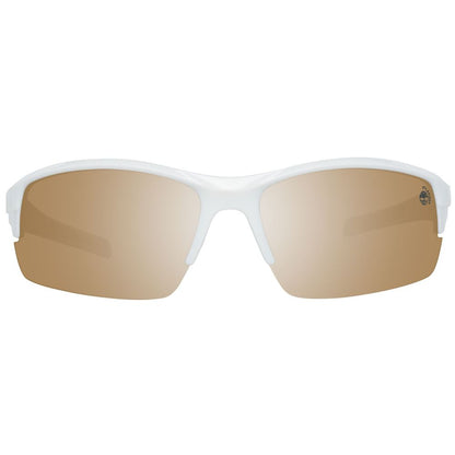 Lunettes de soleil Timberland blanches en autres fibres