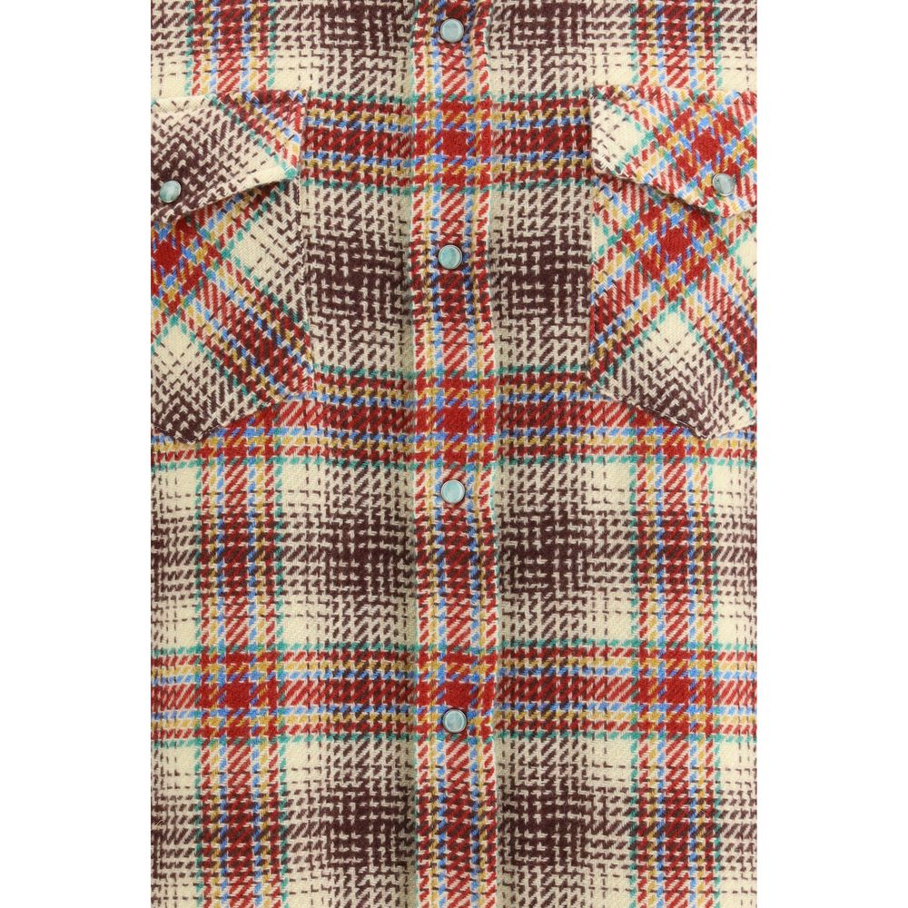 Chemise en Cachemire Multicolore Balance Tartan de God's True Cashmere