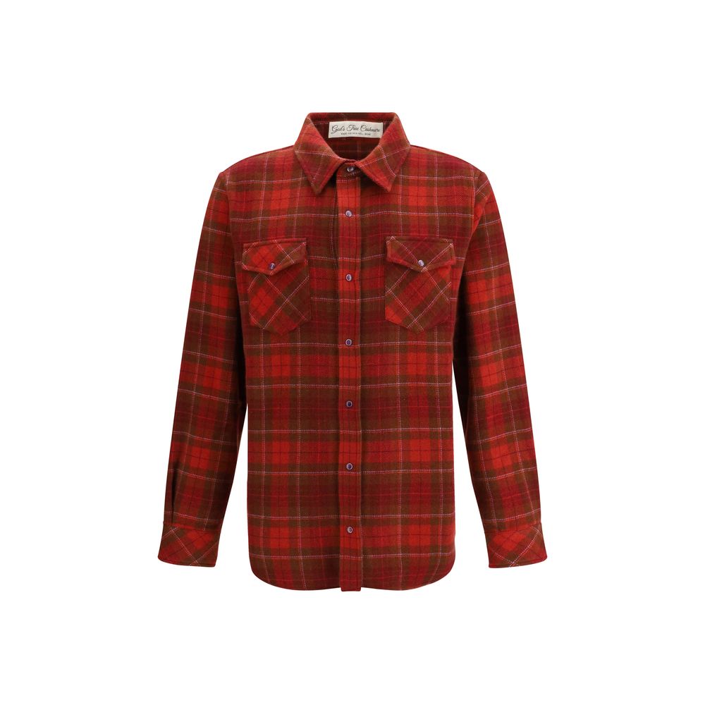 Chemise en Cachemire Multicolore Love Tartan de God's True Cashmere