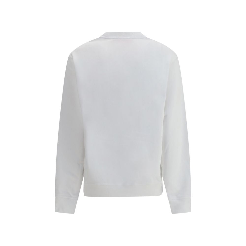 Sweat-shirt en coton blanc Fiorucci