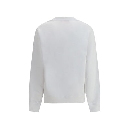 Sweat-shirt en coton blanc Fiorucci