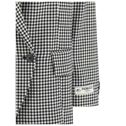 Blazer en laine polaire multicolore Fiorucci