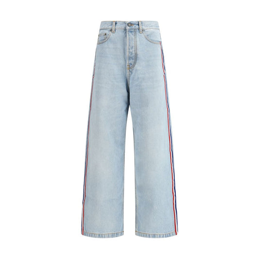 Jean en coton bleu clair Fiorucci