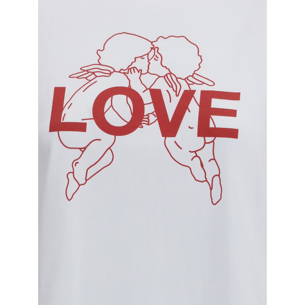 T-shirt en coton blanc Fiorucci