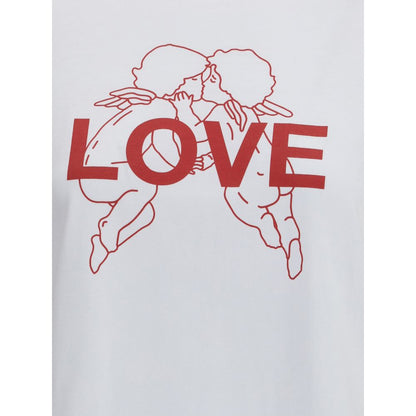 T-shirt en coton blanc Fiorucci