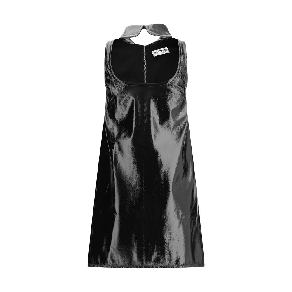Robe décontractée Fiorucci en polyéthylène noir