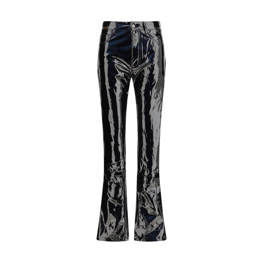 Pantalon décontracté Fiorucci en polyéthylène noir