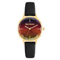 Juicy Couture Black Plastic Dress Watch