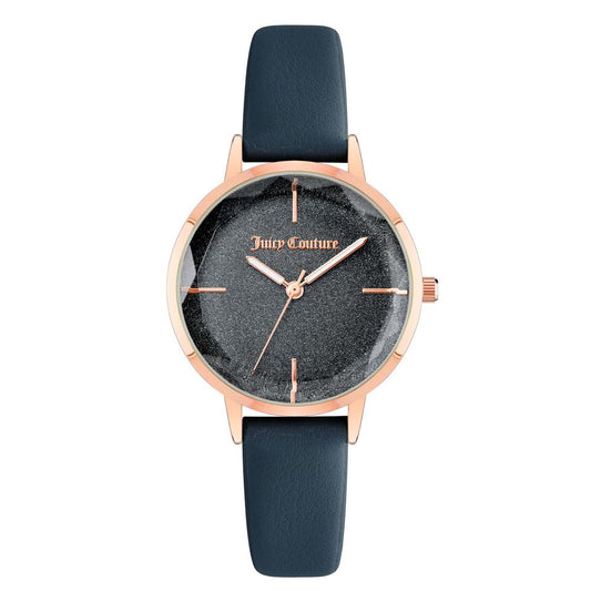 Montre de Luxe Juicy Couture Femme en Plastique Bleu