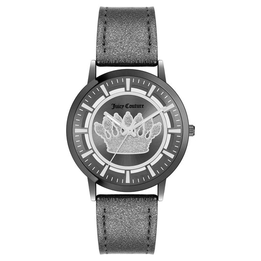 Montre de Luxe en Plastique Grise Juicy Couture pour Femme
