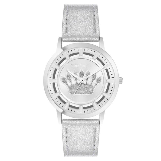 Montre de soirée en plastique argenté Juicy Couture - Élégante et stylée