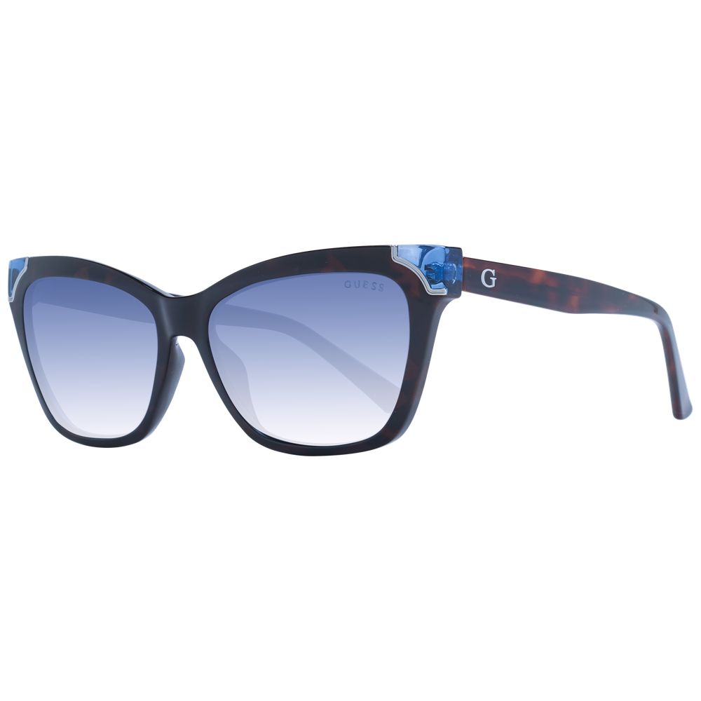 Guess Brown Plastic Cat Eye Sunglasses for Women