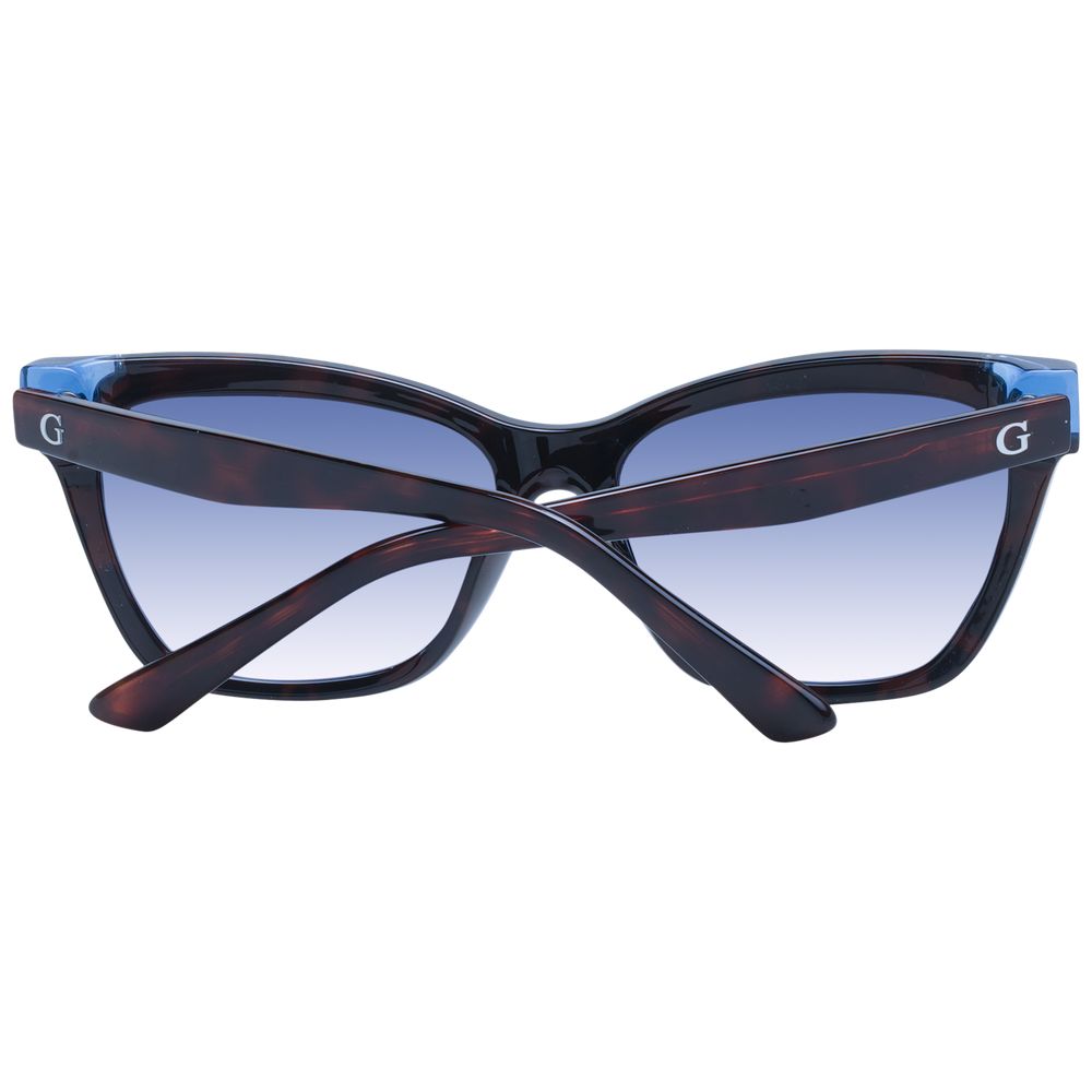 Guess Brown Plastic Cat Eye Sunglasses for Women