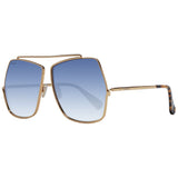 Lunettes de soleil Max Mara en métal doré