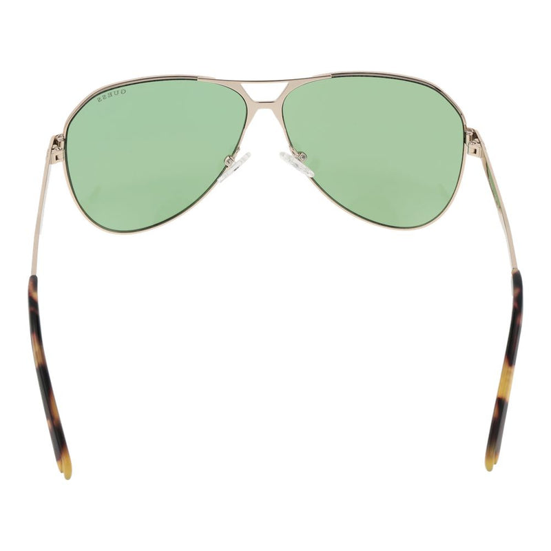 Lunettes de soleil en métal doré Guess