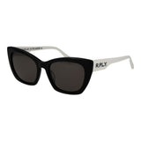 Replay Black Plastic Cat Eye Sunglasses for Women