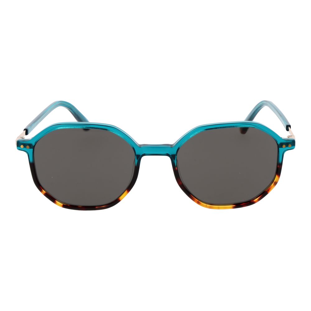 Replay Turquoise Plastic Sunglasses for Unisex