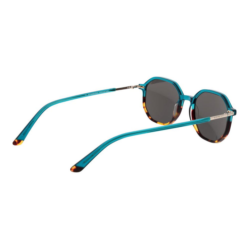 Replay Turquoise Plastic Sunglasses for Unisex
