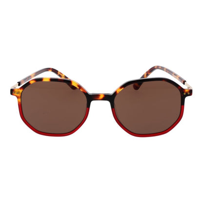 Lunettes de soleil en plastique marron Replay