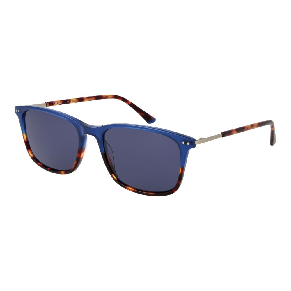Replay Brown Plastic Sunglasses for Men